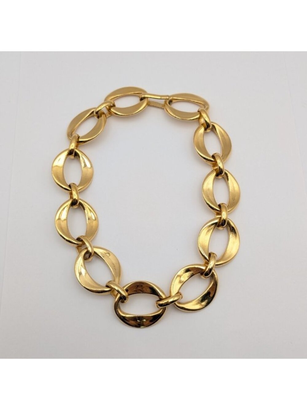 Chanel Gold Chain Choker Necklace Vintage - Picture 4 of 7